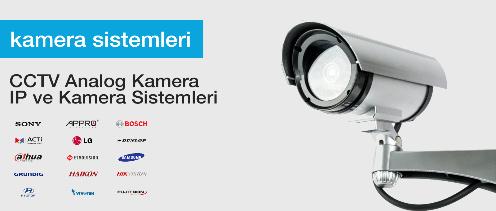 kamera ve güvenlik sistemleri