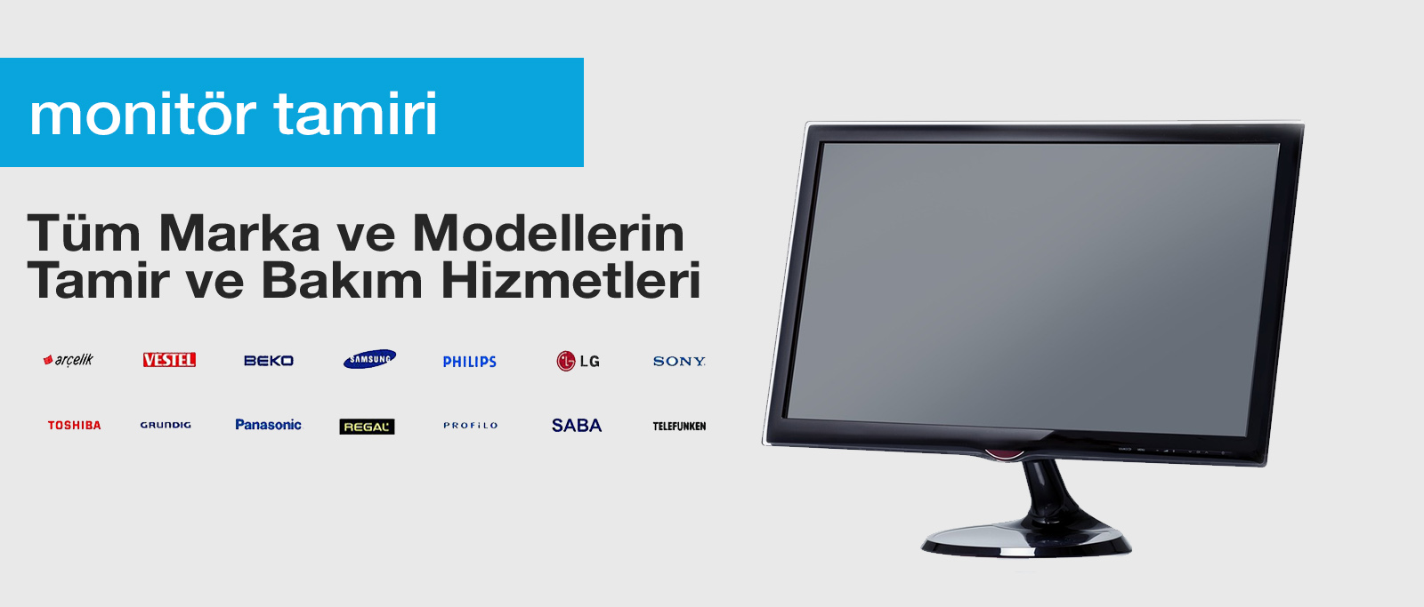 monitör tamiri